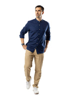 EastCollar Shirt - Deep Navy