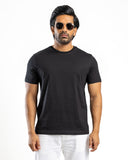 SoftDrape Tee - Carbon Noir