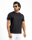 SoftDrape Tee - Carbon Noir