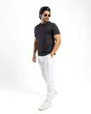 SoftDrape Tee - Carbon Noir