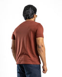 SoftDrape Tee - Ember Rust