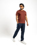 SoftDrape Tee - Ember Rust