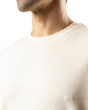 TechDrape Oversized Tee - Stone Cream