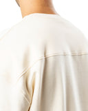 TechDrape Oversized Tee - Stone Cream