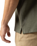 TechDrape Oversized Tee - Military Sage